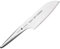 CHROMA Messer Type 301, universelles Santoku Messer P-02, Design by F.A.Porsche, Profimesser mit 17,8 cm Klinge