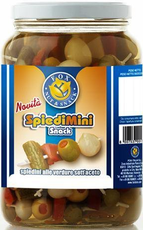 Banderillas Spiedini Di Verdure 1855 Gr - Belotti