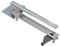Nordona extraflache Edelstahl Duschrinne Complete Basic Abgang seitlich Länge: 90 cm Inkl. befliesbare Mulde, Niederprofilsiphon Einbautiefe nur 6 cm