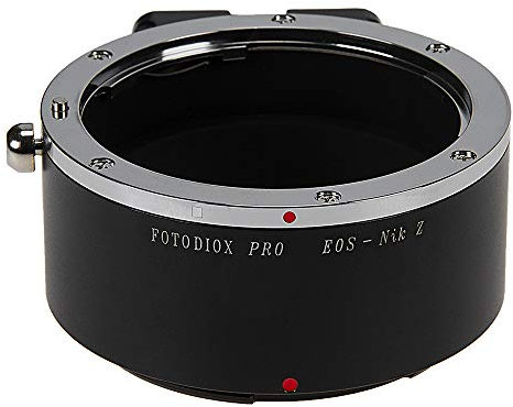 Fotodiox Pro Lens Mount Adapter Compatible with Canon EOS EF and EF-S Lenses to Nikon Z-mount Cameras