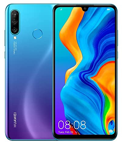 HUAWEI P30 Lite 128 GB Smartphone con Pantalla FHD Dewdrop de 6,15 Pulgadas, cámara Triple Ultra Ancha MP AI, 4 GB de RAM, teléfono móvil sin SIM Android 9.0, SIM única, versión para Reino Unid