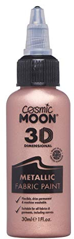 Cosmic Moon - Pintura metálica para Tejidos - 30ml - Oro Rosado
