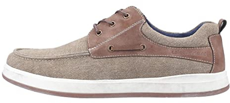 Hush Puppies Aiden, Men’s Boat Shoes, Green (Khaki Khaki), 7 (41 EU)