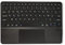 WE Coque Clavier Universel 9-11 Pouces [AZERTY Français] Etui de Protection Housse en Similicuir avec Clavier Bluetooth 3.0 sans Fil Amovible et Aimanté - Gris