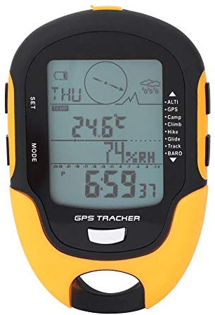Crisis Barometro Digitale, Barometro altimetro Digitale, Ricevitore di Navigazione GPS Altimetro Digitale, Campeggio per Appassionati di Outdoor Arrampicata per Escursionismo