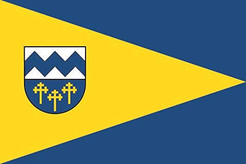 U24 Aufkleber Bettingen (Eifel) Flagge Fahne 8 x 5 cm Autoaufkleber Sticker