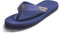 FITORY Tongs Homme Adulte - Été Flip Flop Plates Antidérapantes pour Plage/Piscine Sandales Bleu Taille 44 EU