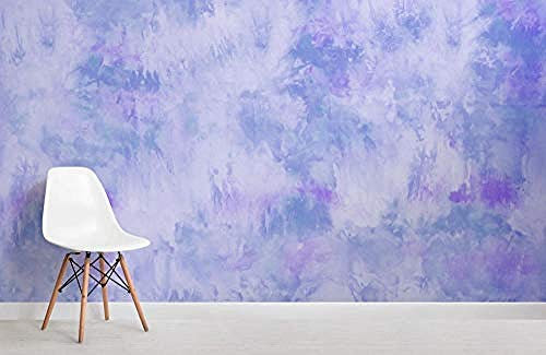 Cool Purple Tie Dye Wallpaper Mural Custom 3D Wallpaper Paste Living Room The Wall for Bedroom Mural Border-430cm×300cm