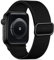 Wepro Strap Compatible with Apple Watch 40mm 38mm 41mm 42mm for Women/Men, Stretchy Adjustable Nylon Stylish Replacement Strap for Apple Watch SE/Ultra/iWatch Series 10 9 8 7 6 5 4 3 2 1, Black-N