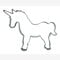 BekkiB 3467 - Keksausstecher Einhorn - 7 cm - Ausstecher Unicorn für Kekse - Ausstechform aus Edelstahl