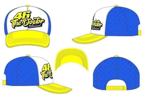 VR46 Fan,Cap,Uomo,Multi,