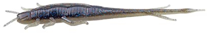ZECK - Angelköder, Kunstköder, Gummifisch - BA Shaky Sneaker | 8cm - Blue Flake Cookie | 9 STK.