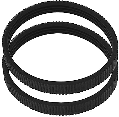 Create idea 2-teiliger Antriebsriemen für Elektrohobel, Kompatibel mit Makita 1900B, Gummi, 9,6 Mm Breite, 238 Mm Umfang, Ersatzteile für Elektrowerkzeuge