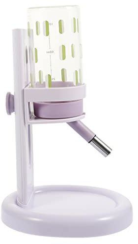 Hamster Wasserspender mit Verstellbarem Halter und Glasflasche