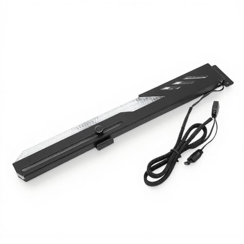 GPU Support Bracket, ARGB 3Pin 4Pin Multi Interface GPU Support Base, Sliding Adjustable GPU Holder for Desktop Graphic Card, GPU Anti Sag Holder