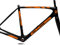 Set 7 Adesivi Stickers Decal Telaio Bici Bicicletta Kit adesivi telaio MTB BDC Universale Protezione DCS COD. B0185 (ARANCIONE 35)