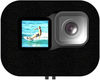 Windslayer Cover Wind Muff Per Gopro Hero 9/10/11/12 Nero, Parabrezza Custodia Frame Case Video Riduzione Del Rumore Accessori Per Gopro