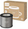 Philips Original-Ersatzfilter für Luftreiniger der Serien 800 & 900 AC0819, AC0820, AC0920, AC0921, HEPA NanoProtect, 12 Monate Lebensdauer, Schwarz/Weiß (FY0900/30)