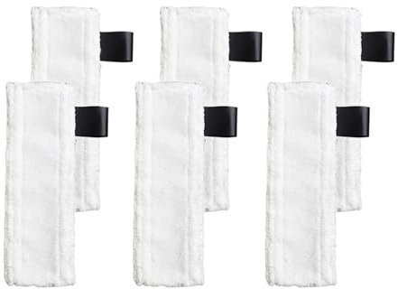 QCKRTAU Repuestos For Aspiradoras A Vapor, Mopas, Trapos, Fundas Y Almohadillas, Compatibles con Karcher, Easyfix SC1, SC2, SC3, SC4 Y SC5. Accesorios For Aspiradoras.(6pc)