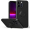 HAOFUGUI Magnetic Case for Xiaomi Poco F4 GT/Redmi K50 Gaming, with 360° Rotating Stand，Durable TPU Shockproof Phone Case for Xiaomi Poco F4 GT/Redmi K50 Gaming-Black