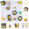 Kit de 16 Cavité en Silicone pour Résine Époxy - Moules pour Bijoux, Pendentifs, Porte-Clés, Formes Géométriques et Étoiles Parfait pour, Des créations manuelles idéales pour les débutants en DIY