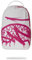 Sprayground Zaino Vandal Rosa Bianco, Tracolla Regolabile, Chiusura Zip, bianco, Taglia unica, Zaino