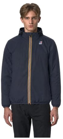 K-Way Giubbino Le Vrai 4.0 Claude Warm blu Tg S