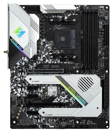 Computer Motherboards Fit For ASRock X570 Motherboard STEEL LEGEND WIFI AX AM4 Support Ryzen 5 5600 5900 3200 5700 Cpu M.2 motherboards