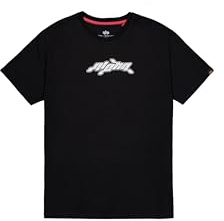 Alpha Industries Herren 3D Wavy Backprint T-Shirt (1er Pack)