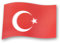 Sonia Originelli Magnetfahne Flagge für das Auto Fanartikel Fussball EM WM, Farbe: Türkei