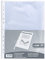 Exacompta 5111E 100er Pack PP-Kunststoff Prospekthüllen Economy. Für DIN A4 transparent genarbt oben offen Klarsichtfolie Plastikhülle Klarsichthülle ideal für Ordner Ringbücher und Hefter