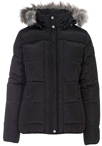 Trespass Genevieve Womens Padded Jacket Casual Quilted Coat With Hood