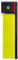 ABUS 86745 Faltschloss, Grün (Lime), 100 cm