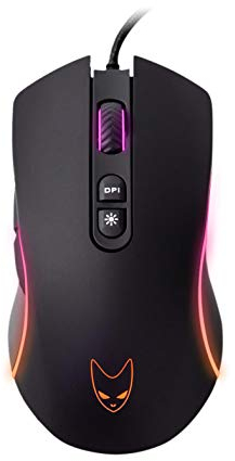 Oversteel SOLDER - Mouse da gaming RGB, 7 pulsanti programmabili, 4200 DPI