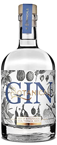 Wajos Botanical Gin mit 19 Botanicals, 44% vol. 500ml - Perfekt für Cocktails & Gin Tonic - Das ideale Gin Geschenk