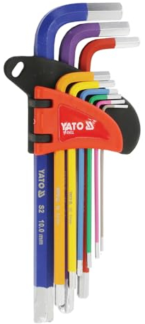 YATO Winkel Schraubendreher Werkzeug Satz Sechskant YT-05631