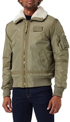 ALPHA INDUSTRIES Herren B15-3 TT Bomberjacke, Stratos, XL