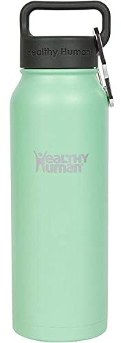 Healthy Human Thermosflasche, Edelstahl Trinkflasche (Seamist, 621 ml)