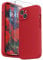 SURPHY Compatible with iPhone 14 Case with Screen Protector, Liquid Silicone Protection for Each Lens Shockproof Thickened Rubber Cover for iPhone 14 6.1 inch 2022, Red