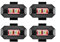 Drone Strobe Light,4 Stück LED Flugzeug Blitzlichter,USB-Aufladung Drohne Blitzlicht mit 7 Farben -33 Beleuchtungsmodi für Motorrad, RC-Auto, RC-Boot, Drohne