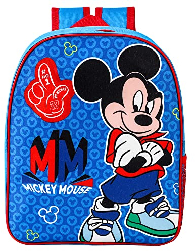 TDL Unisex Kinder Rucksack, Mickey Mouse-Sport, Medium