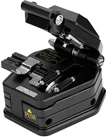 Tbest cleaver fiber Optical Fiber Cable Cleaver, with Carrying Bag High Precision Optic Fiber Cutting Tool