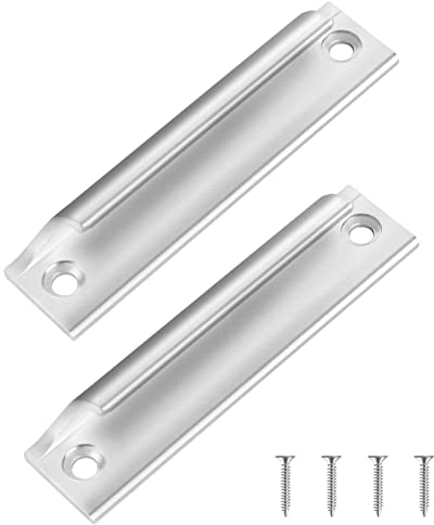 RUCUDIM Tiradores de puerta, mango de aleación de aluminio, mango de cajón de armario, puerta de terraza, manija de puerta de balcón, manija de puerta para puertas y ventanas, puertas correderas