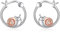 Schnecke Creolen Ohrringe 925 Sterling Silber Niedliche Schnecke Ohrringe Schmuck Geschenke für Damen Mädchen (Schnecke)