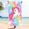 Philoctes Strandtuch Mikrofaser, 75 × 150cm Mikrofaser Handtuch, Badelaken Handtuch, Strandhandtuch Groß Sandfrei für Damen Herren Reise Kinder