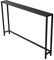 Table console étroite de 15 cm de profondeur, table d'appoint haute pour canapé, table d'entrée, table de couloir derrière le canapé, table pour la décoration du salon (Dimensions : 100 x 15 x 75 cm,