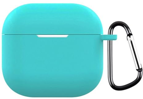 CoverKingz Hülle kompatibel mit AirPods 4 - Silikon Schutzhülle AirPods 4 Cover - Case Tasche Grün