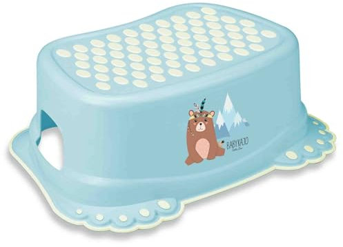 Kinderhocker TÜV Rheinland geprüft! Kinder Toilettenhocker mit Anti-Rutsch Beschichtung für Stabilität. – Kinder Hocker