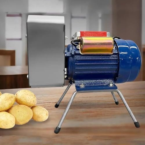 Schiacciapatate Elettrico, 750 W, Albero di Macinazione E Ingranaggi in Acciaio Inossidabile, Liscio, Delicato E dal Sapore Gradevole, Produzione di 20-30 kg/h E Risparmio di Tempo, per Aglio