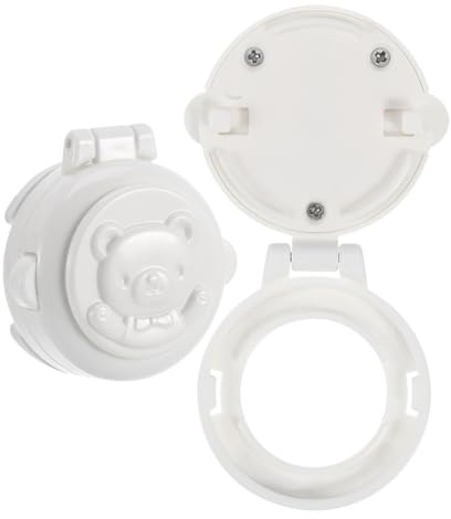 DOITOOL 2stücke Junge Mädchen-sicherheitsschloss Für Waschmaschine Startknopf-abdeckung Knopfschutz Tastenschutz Waschmaschinenschloss Verhindert Versehentliches Drücken Langlebiges Design